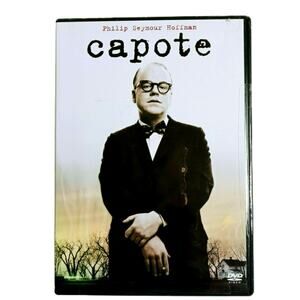 Capote DVD 2006 Philip Seymour Hoffman True Crime Drama Suspense Film Movie